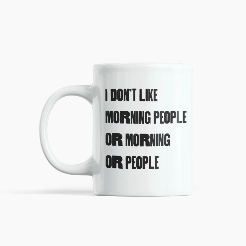 i dont't like morning people